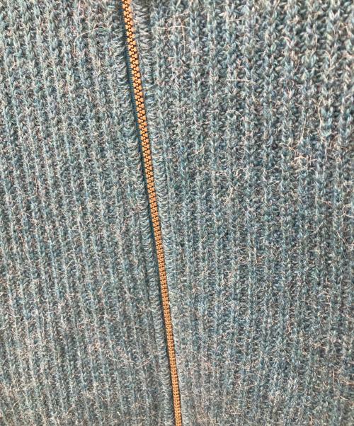 L.L.Bean（エルエルビーン）L.L.Bean (エルエルビーン) ジップアップニット グリーン サイズ:Mの古着・服飾アイテム