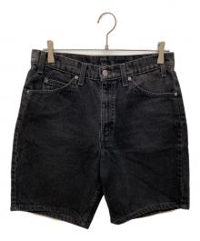 LEVI'S（リーバイス）の古着「デニムハーフパンツ」｜ブラック