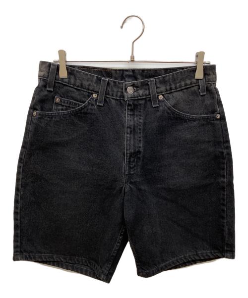 LEVI'S（リーバイス）LEVI'S (リーバイス) デニムハーフパンツ ブラック サイズ:Ｗ32の古着・服飾アイテム