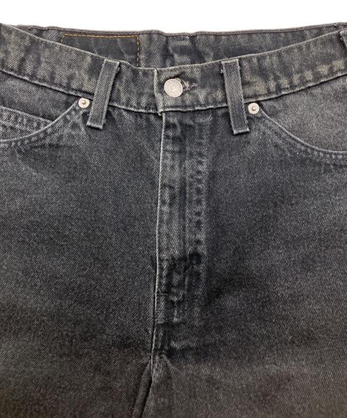 LEVI'S（リーバイス）LEVI'S (リーバイス) デニムハーフパンツ ブラック サイズ:Ｗ32の古着・服飾アイテム