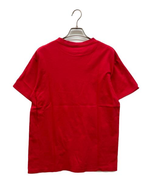 stussy（ステューシー）stussy (ステューシー) プリントTシャツ レッド サイズ:Mの古着・服飾アイテム