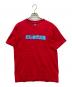 stussy（ステューシー）の古着「プリントTシャツ」｜レッド