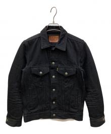 RUDE GALLERY BLACK REBEL（ルードギャラリー ブラックレーベル）の古着「デニムジャケット」｜ブラック