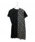 CLANE（クラネ）の古着「VINTAGE FLOWER DOCKING ONEPIECE」｜ブラック