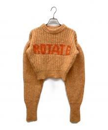 ROTATE（ロテート）の古着「ニット」｜オレンジ