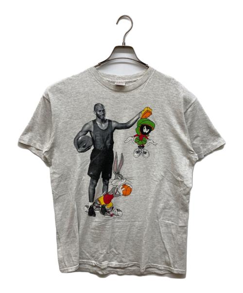 NIKE（ナイキ）NIKE (ナイキ) LOONEY TUNES (ルーニーチューンズ) space jam michael jordanTee グレー サイズ:XLの古着・服飾アイテム