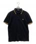 FRED PERRY（フレッドペリー）の古着「ティップラインポロシャツ」｜ブラック