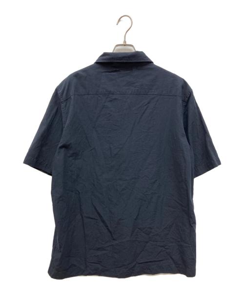 FRED PERRY（フレッドペリー）FRED PERRY (フレッドペリー) ライトウェイト テクスチャー リビア カラーシャツ ブラック サイズ:Mの古着・服飾アイテム