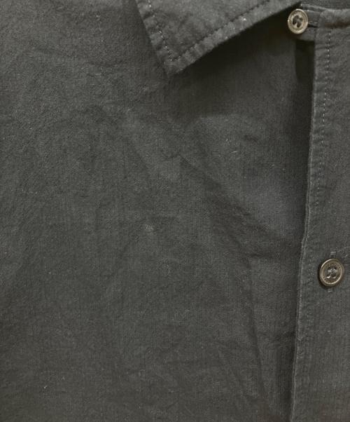 FRED PERRY（フレッドペリー）FRED PERRY (フレッドペリー) ライトウェイト テクスチャー リビア カラーシャツ ブラック サイズ:Mの古着・服飾アイテム