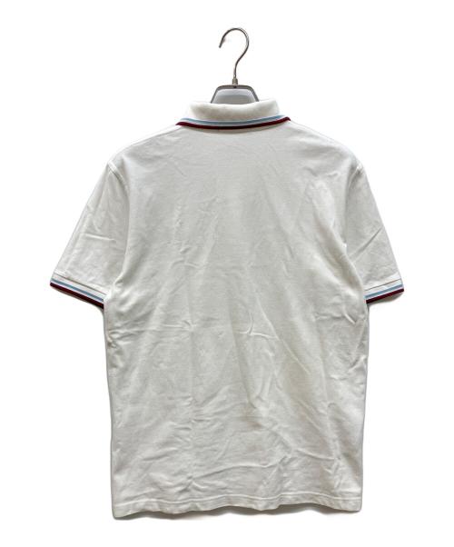 FRED PERRY（フレッドペリー）FRED PERRY (フレッドペリー) 半袖ポロシャツ ホワイト サイズ:42の古着・服飾アイテム