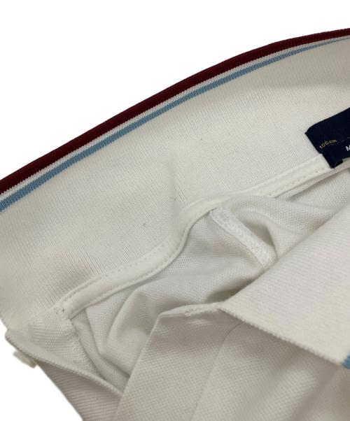 FRED PERRY（フレッドペリー）FRED PERRY (フレッドペリー) 半袖ポロシャツ ホワイト サイズ:42の古着・服飾アイテム