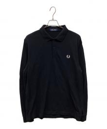 FRED PERRY（フレッドペリー）の古着「長袖ポロシャツ」｜ブラック