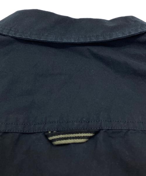 FRED PERRY（フレッドペリー）FRED PERRY (フレッドペリー) ポプリンオーバーシャツ ブラック サイズ:Mの古着・服飾アイテム