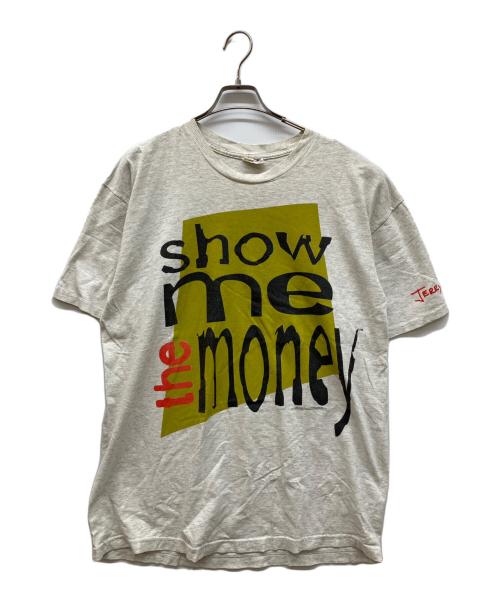 CRONIES（クロウニーズ）CRONIES (クロウニーズ) ムービープリントTシャツ グレー サイズ:XLの古着・服飾アイテム