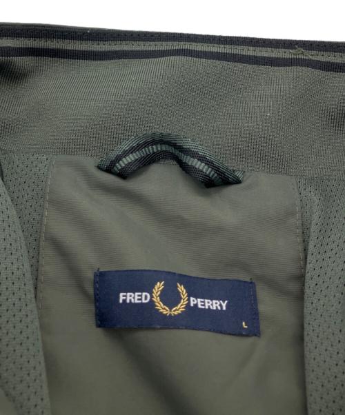 FRED PERRY（フレッドペリー）FRED PERRY (フレッドペリー) ザ ブレンサム ジャケット カーキ サイズ:Lの古着・服飾アイテム