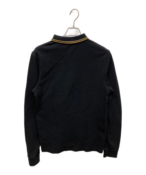 FRED PERRY（フレッドペリー）FRED PERRY (フレッドペリー) 長袖ポロシャツ ブラック サイズ:Mの古着・服飾アイテム
