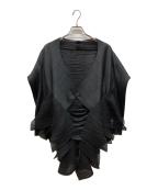 PLEATS PLEASEプリーツプリーズ）の古着「変形プリーツジャケット」｜ブラック