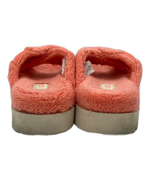 UGG（アグ）UGG (アグ) Fuzz Sugar Terry Cross Slide ピンク サイズ:24の古着・服飾アイテム