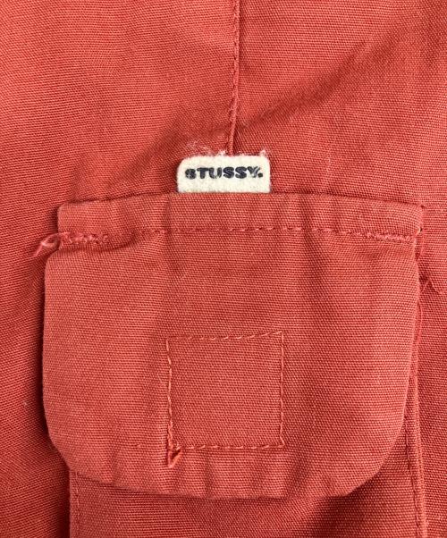 stussy（ステューシー）stussy (ステューシー) ハーフパンツ オレンジ サイズ:32の古着・服飾アイテム