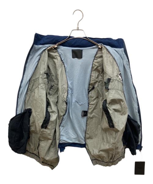 WEYEP（ウィエップ）WEYEP (ウィエップ) リメイクミリタリージャケット ネイビー サイズ:FREEの古着・服飾アイテム