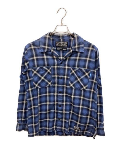 NEIGHBORHOOD（ネイバーフッド）NEIGHBORHOOD (ネイバーフッド) チェックシャツ ブルー サイズ:Mの古着・服飾アイテム