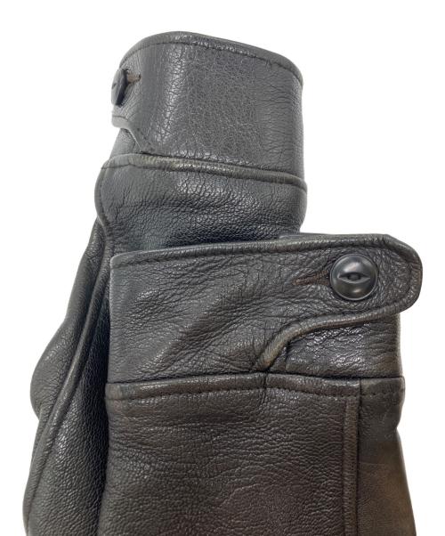 FREEDOM（フリーダム）freedom (フリーダム) ゴートレザー 30'S カーコート ブラック サイズ:Mの古着・服飾アイテム