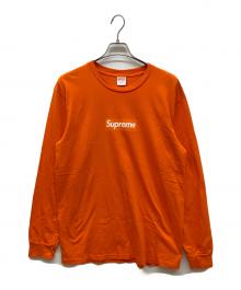 SUPREME（シュプリーム）の古着「20AW  Box Logo L/S Tee」｜オレンジ