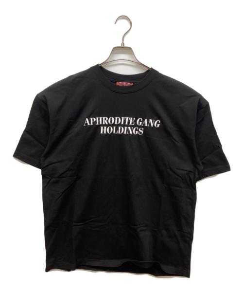BUDSPOOL（バッズプール）BUDSPOOL (バッズプール) AGH EMBROIDERY S/S TEE ブラック サイズ:Lの古着・服飾アイテム