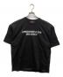 BUDSPOOL（バッズプール）の古着「AGH EMBROIDERY S/S TEE」｜ブラック