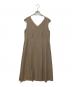 Emma Taylor（エマテイラー）の古着「ring dot flare dress」｜ベージュ
