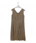 Emma Taylor (エマテイラー) ring dot flare dress ベージュ サイズ:38 未使用品：4000円