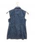 MICHAEL KORS (マイケル・コース) Logo Jacquard Stretch Denim Sleeveless Shirtdress インディゴ サイズ:不明：5000円