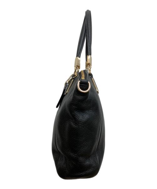 COACH（コーチ）COACH (コーチ) スモール ケルシー サッチェル ハンドバッグ ブラックの古着・服飾アイテム