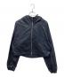 matin kim（マーティン・キム）の古着「MATIN CROP HOODY COATING JUMPER」｜ネイビー