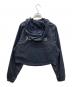 matin kim (マーティン・キム) MATIN CROP HOODY COATING JUMPER ネイビー サイズ:FREE：8000円