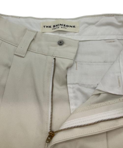 THE SHINZONE（ザ シンゾーン）THE SHINZONE (ザ シンゾーン) TOMBOY PANTS ホワイト サイズ:34の古着・服飾アイテム
