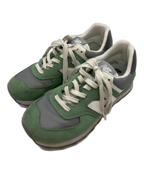 NEW BALANCE（ニューバランス）NEW BALANCE (ニューバランス) ローカットスニーカー グリーン サイズ:26cmの古着・服飾アイテム
