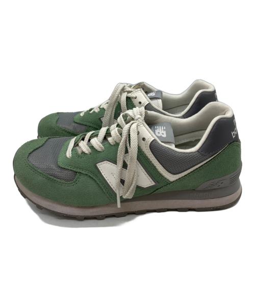 NEW BALANCE（ニューバランス）NEW BALANCE (ニューバランス) ローカットスニーカー グリーン サイズ:26cmの古着・服飾アイテム
