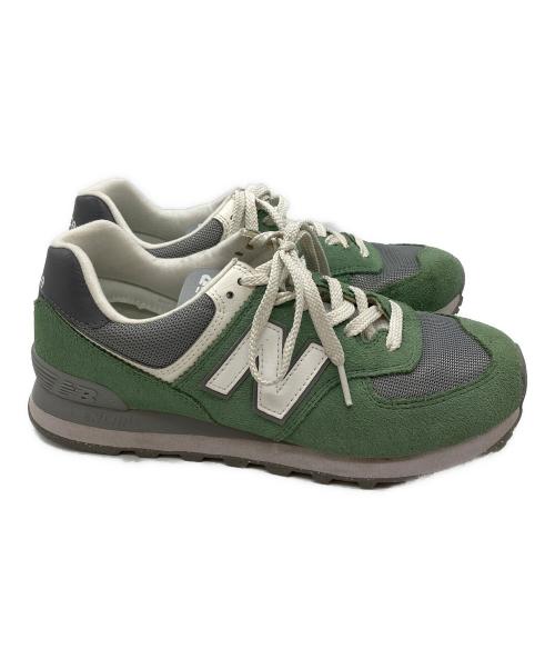NEW BALANCE（ニューバランス）NEW BALANCE (ニューバランス) ローカットスニーカー グリーン サイズ:26cmの古着・服飾アイテム