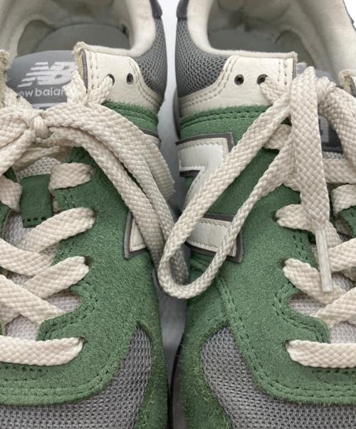 NEW BALANCE（ニューバランス）NEW BALANCE (ニューバランス) ローカットスニーカー グリーン サイズ:26cmの古着・服飾アイテム