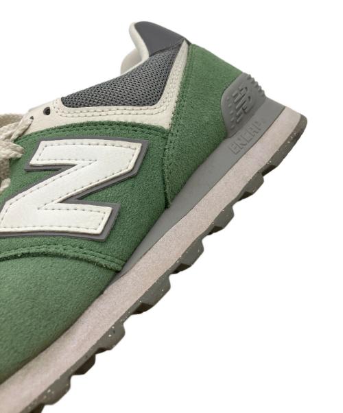 NEW BALANCE（ニューバランス）NEW BALANCE (ニューバランス) ローカットスニーカー グリーン サイズ:26cmの古着・服飾アイテム