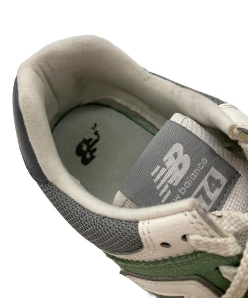 NEW BALANCE（ニューバランス）NEW BALANCE (ニューバランス) ローカットスニーカー グリーン サイズ:26cmの古着・服飾アイテム