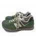 NEW BALANCE (ニューバランス) ローカットスニーカー グリーン サイズ:26cm：6000円