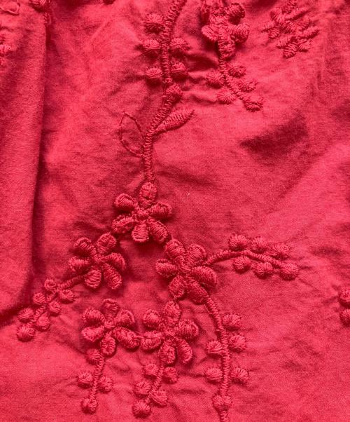PINK HOUSE（ピンクハウス）PINK HOUSE (ピンクハウス) 花柄スカート レッド サイズ:- 未使用品の古着・服飾アイテム