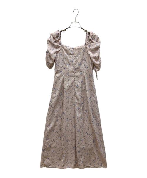 Snidel（スナイデル）Snidel (スナイデル) バリエプリントワンピース ピンク サイズ:2の古着・服飾アイテム