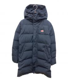 DANTON（ダントン）の古着「ロングダウンコート」｜ネイビー