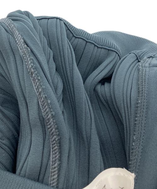 YOKE（ヨーク）YOKE (ヨーク) PLEATED KNIT LOUNGE PANTS ブルー サイズ:2の古着・服飾アイテム