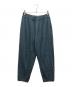 YOKE（ヨーク）の古着「PLEATED KNIT LOUNGE PANTS」｜ブルー
