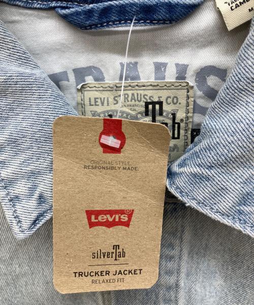 LEVI'S SILVERTAB（リーバイス シルバータブ）LEVI'S SILVERTAB (リーバイス シルバータブ) トラッカージャケット インディゴ サイズ:M 未使用品の古着・服飾アイテム