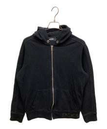 DIESEL（ディーゼル）の古着「ジップパーカー」｜ブラック